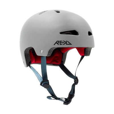 REKD Ultralite In-Mold Skate Helmet In Grey - Best Skateboard Helmets - Shrewsbury Skateboard Shop - Wake2o UK