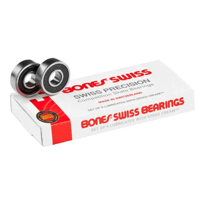 Bones Swiss 8mm Bearings - Pack of 8 - Wake2o