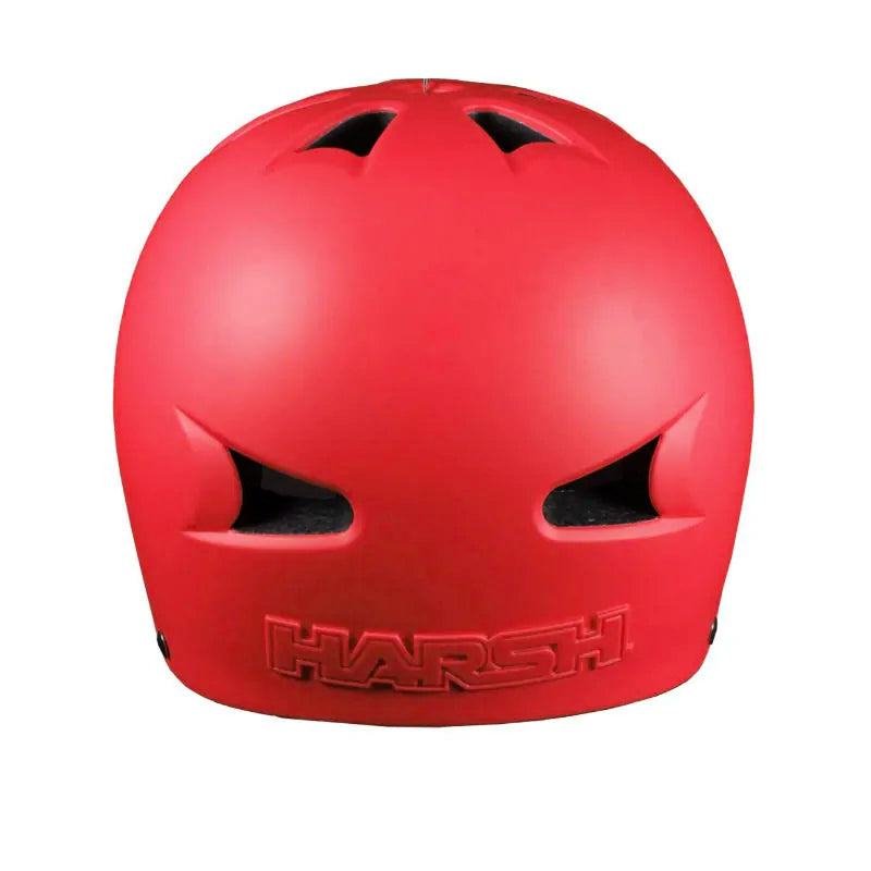 Harsh Pro EPS Skateboard Helmet In Red Matte - Shrewsbury Skateboard Shop - Wake2o UK