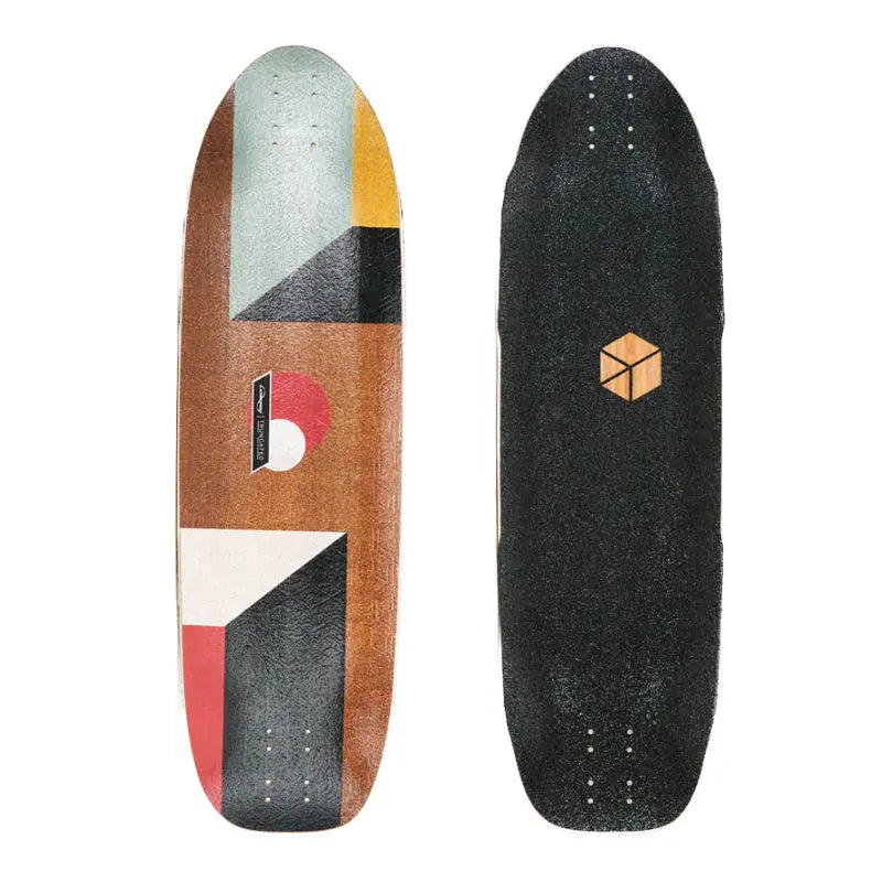 Loaded Truncated Tesseract Longboard Deck | Wake2o