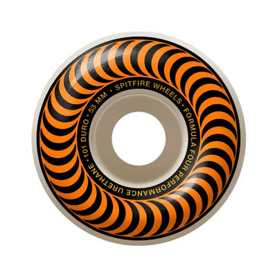 Spitfire Formula Four Classic 101a Skateboard Wheels - Orange 53mm - Wake2o