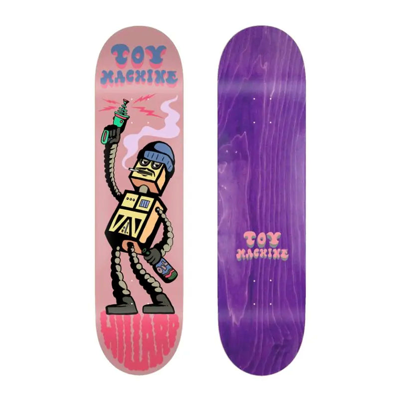 Toy Machine Myles Willard Robot Skateboard Deck 8.5 Toy Machine Myles Willard Robot Skateboard Deck 8.5