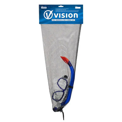 Vision Dive PVC Junior Snorkel And Mask - Wake2o
