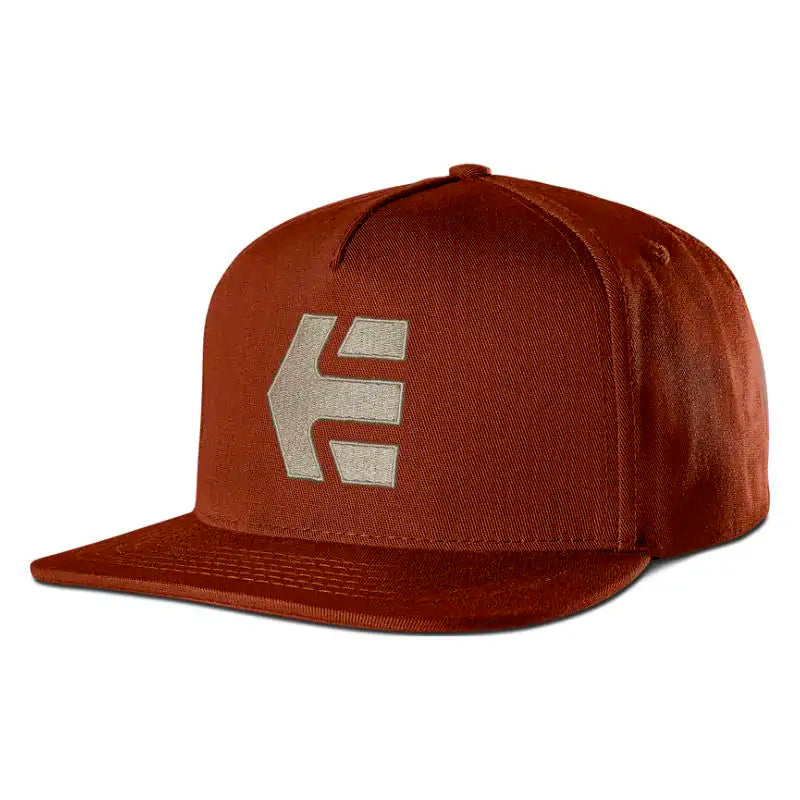 Etnies Icon Snapback Cap - Rust
