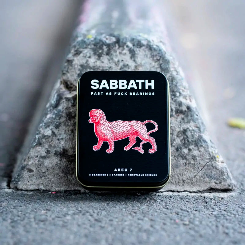 Sabbath Wheels Fast As F*ck Skate Bearings - Abec 7