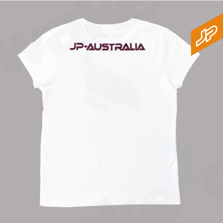 JP Womens T Shirt White - Wake2o