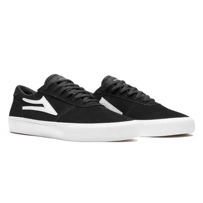 Lakai Manchester Skate Shoes - Black/White - Wake2o