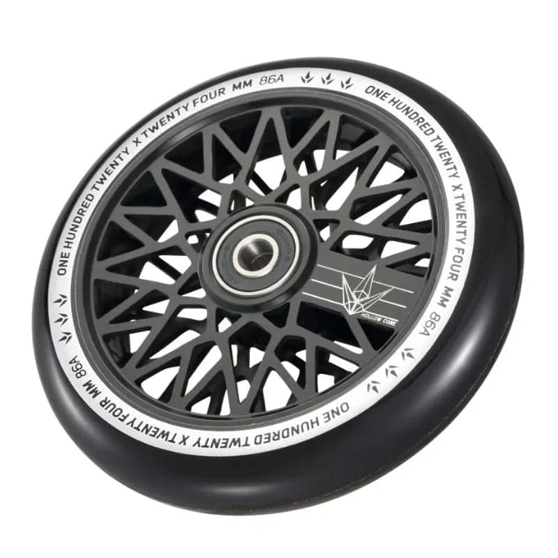 Blunt Envy Diamond Hollow Core 120mm Scooter Wheels - Black - Wake2o