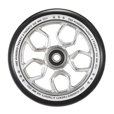 Blunt Envy Lambo 120mm Scooter Wheels - Chrome/Black - Wake2o