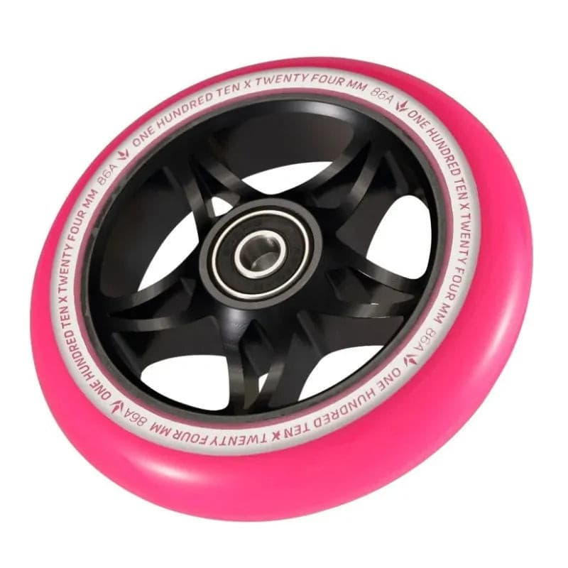 Blunt Envy S3 110mm Scooter Wheels - Black/Pink - Wake2o