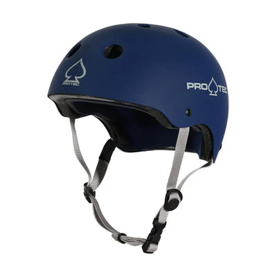 Pro-Tec Classic Cert Skateboard Helmet - Matt Blue - Wake2o
