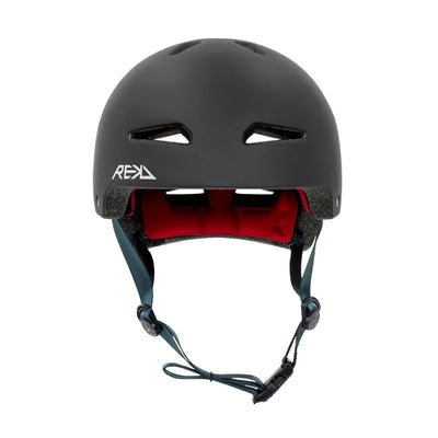 REKD Ultralite In-Mold Skateboard Helmet in Black - Best Skateboard Helmets - Shrewsbury Skateboard Shop - Wake2o UK