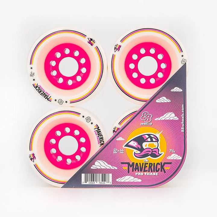 88 Wheels Maverick Pro 80mm Downhill Longboard Wheels