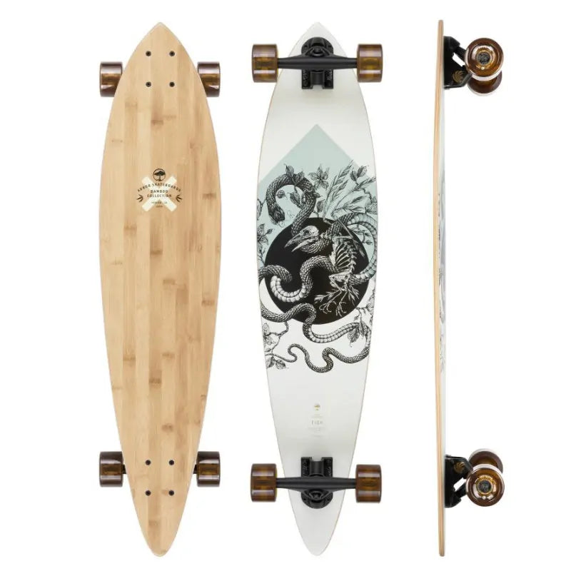Arbor Fish Bamboo Performance Longboard Complete - Wake2o