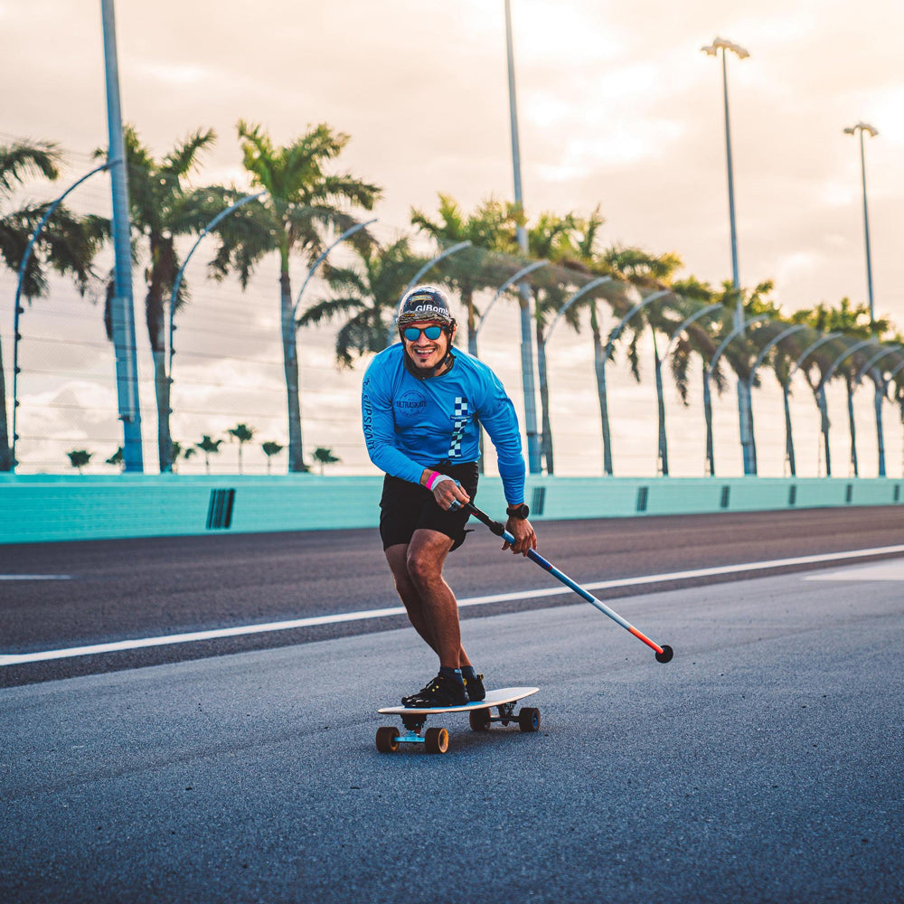 Hamboards - Race Skate Pole Land Paddle - Sup On The Streets - Wake2o