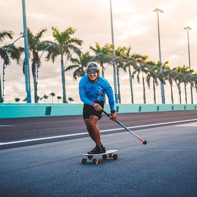 Hamboards - Race Skate Pole Land Paddle - Sup On The Streets - Wake2o