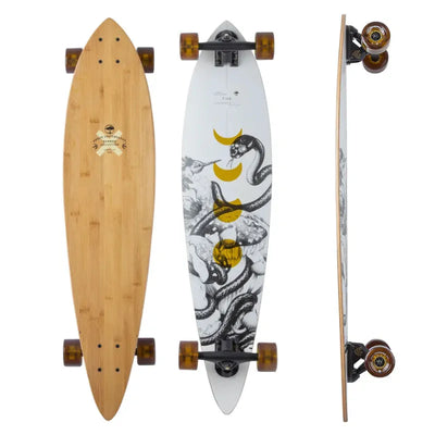 Arbor Fish Bamboo Performance Longboard Complete - Wake2o