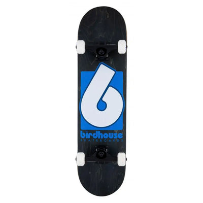 Birdhouse Stage 3 B Logo Complete Skateboard - Blue/Black 8.0" - Shrewsbury Skateboard Shop - Wake2o