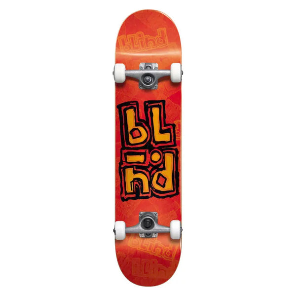 Skateboard Kamikaze Vintage Orange - Occasion, Bonne état, Marques D'usage