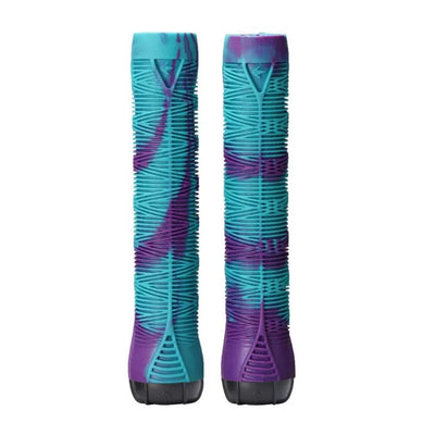 Blunt V2 Hand Grips - Teal/Purple - Blunt Envy scooter Accessories - Wake2o
