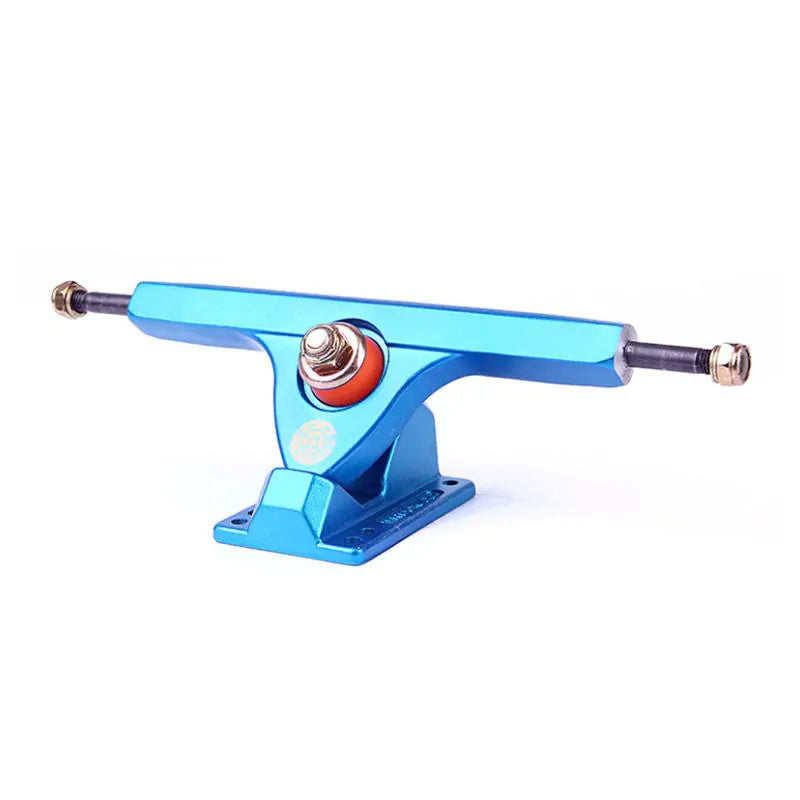 Caliber Fifty 10" Longboard Truck In Satin Blue - The Best Longboard Trucks For Cruising and Carving - Shrewsbury Skateboard Shop - Wake2o UK