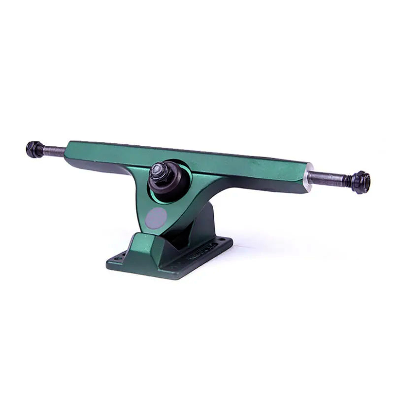 Caliber II Fifty 10" Longboard Trucks In Midnight Satin Green - The Best Longboard Trucks For Cruising and Carving - Shrewsbury Skateboard Shop - Wake2o UK