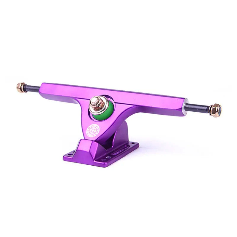 Caliber II Fifty Longboard Trucks In Satin Purple - The Best Longboard Trucks For Carving And Cruising - Shrewsbury Skateboard Shop - Wake2o UK