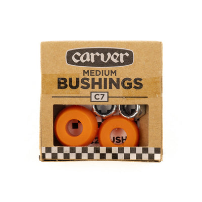 Carver Skateboards - C7 Medium Bushing Set - Orange Glo - Wake2o