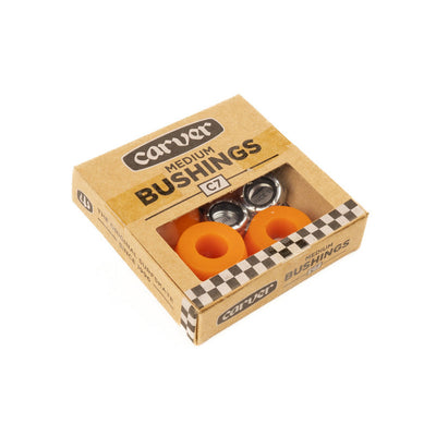 Carver Skateboards - C7 Medium Bushing Set - Orange Glo - Wake2o