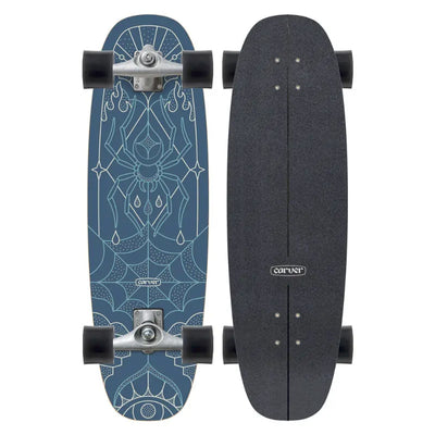 Carver Adam Nienow Blue Widow CX Surfskate Complete - Shrewsbury Skateboard Shop - Wake2o