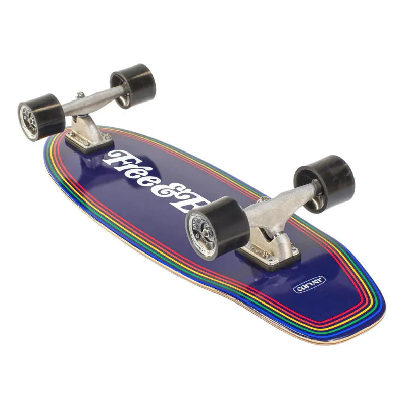 Carver Free and Easy Prism Surfskate Complete - Paired With CX Surfskate Trucks - Shrewsbury Skateboard Shop - Wake2o