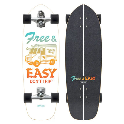 Carver Free and Easy Paleta C7 Surfskate Complete - Shrewsbury Skateboard Shop - Wake2o 