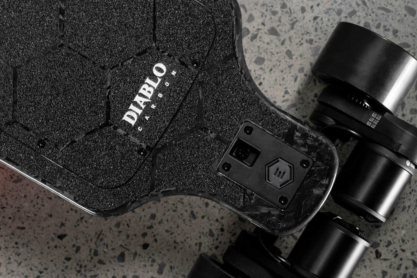 Evolve Diablo Carbon Street Electric Skateboard - Wake2o