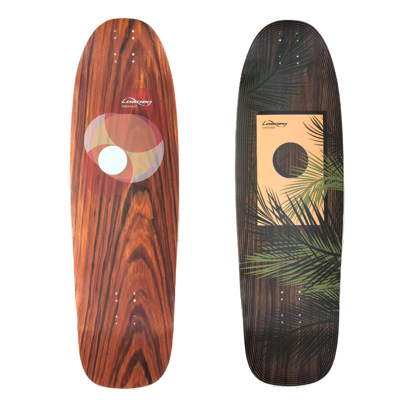 Loaded Omakase Palm and Roe Longboard Deck - Wake2o