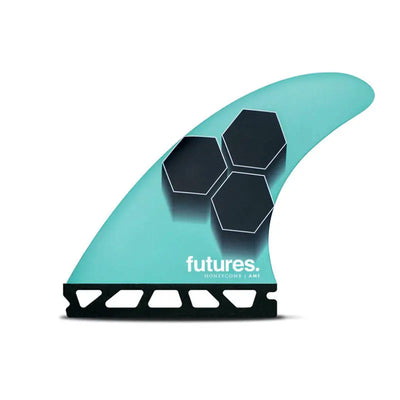 Futures AM1 Honeycomb Thruster Surfboard Fins - Size Medium - Wake2o