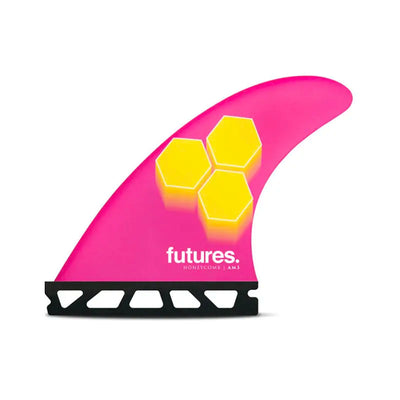 Futures AM3 Honeycomb Thruster Surfboard Fins - Size Small - Wake2o