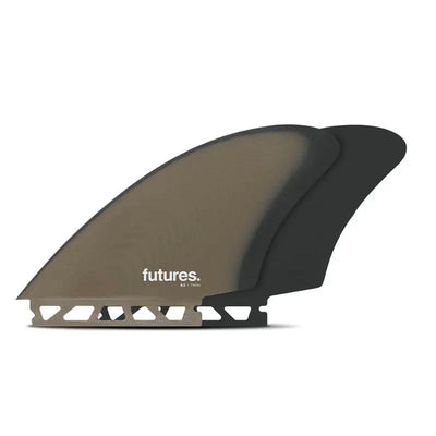 Futures K2 Fibreglass Keel Twin Surfboard Fins - Wake2o