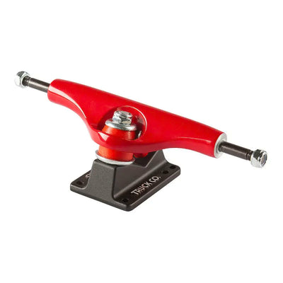 Gullwing Shadow DLX Skateboard Trucks In Black/Red - Multiple Sizes Available - Wake2o