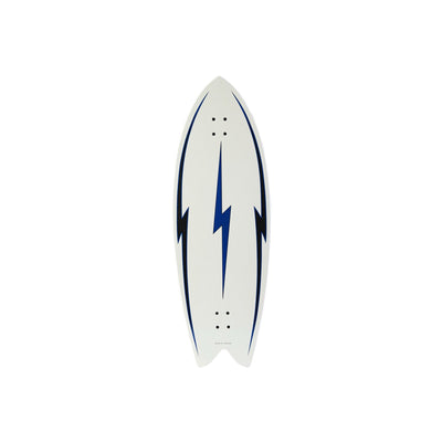 Hamboards - 43" The Pescadito - North Shore White - Deck Only