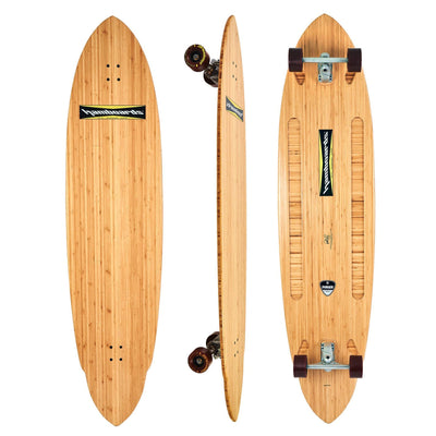 Hamboards - 5'7'' The Pinger - Bamboo Surfskate - Wake2o