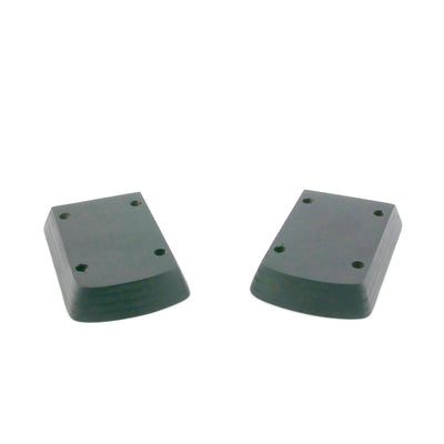 Hamboards - HST Truck Block Riser Set - Black Birch - Surfskate Hardware - Wake2o