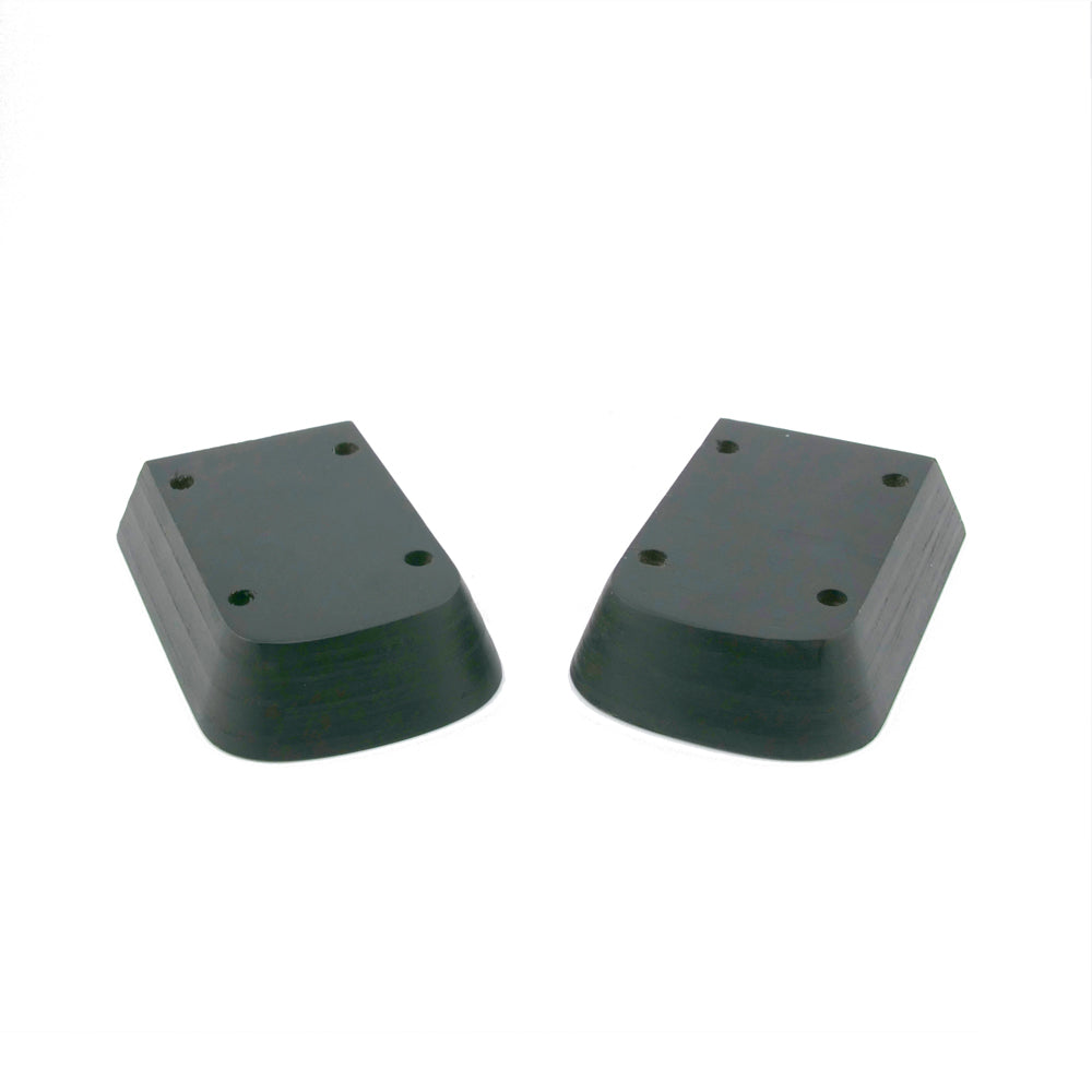 Hamboards - HST Truck Block Riser Set - Black Birch - Surfskate Hardware - Wake2o