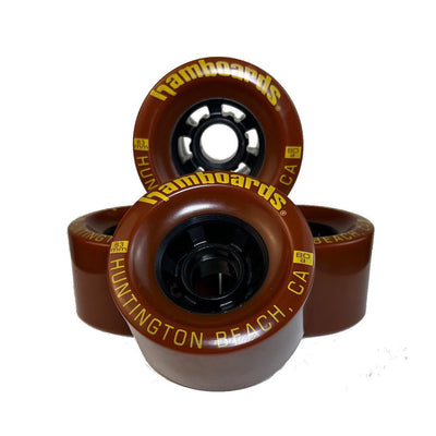 Hamboards - Chocolate Wheels - 83mm 80A Longboard wheels - Wake2o