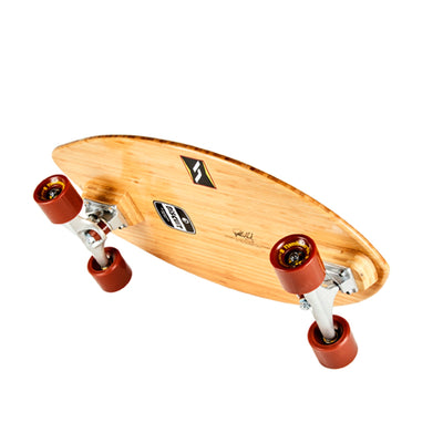 Hamboards - 24" The Biscuit - Bamboo Surfskate - Wake2o