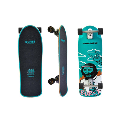 Hamboards - 32" The Burst - Squatch Surfskate - Wake2o