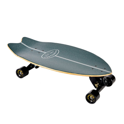 Hamboards - 26" The Corey Lopez Twisted Fin - Dark Teal Surfskate - Wake2o