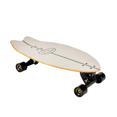 Hamboards - 26" The Corey Lopez Twisted Fin - Grey Surfskate Wake2o