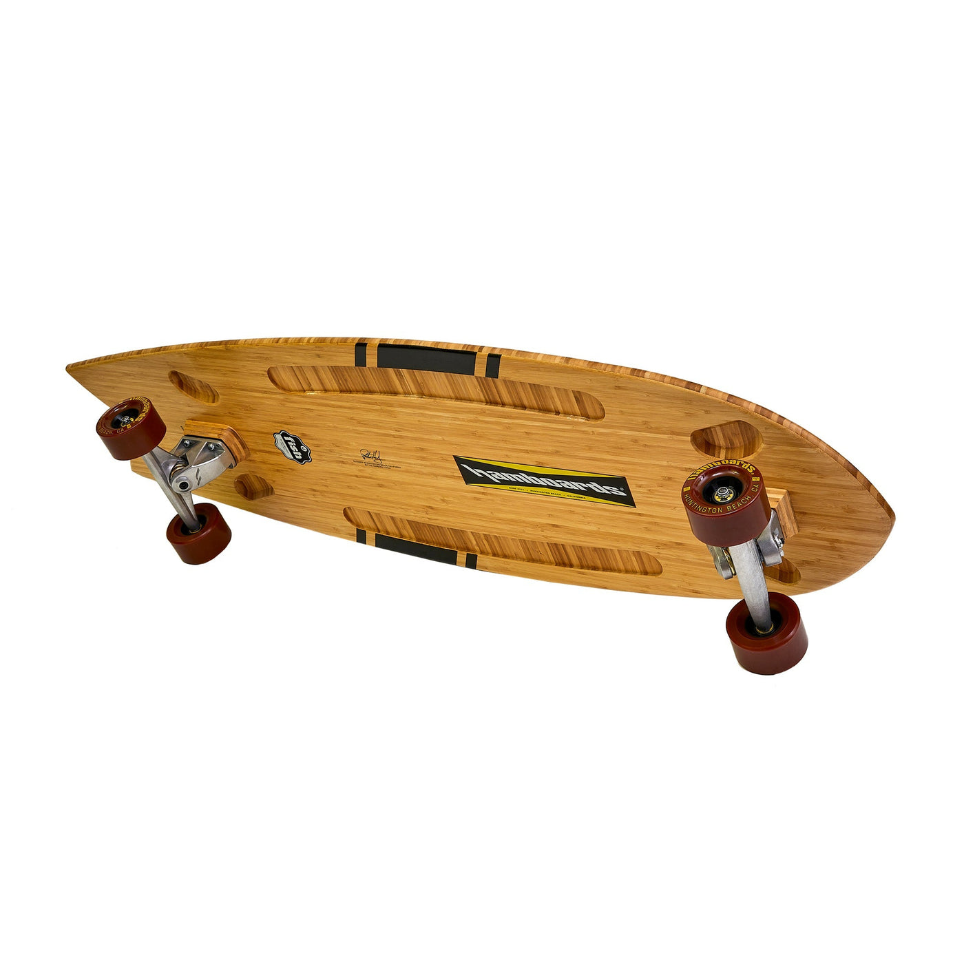 Hamboards - 4'5" The Fish - Wedge Surfskate - Wake2o