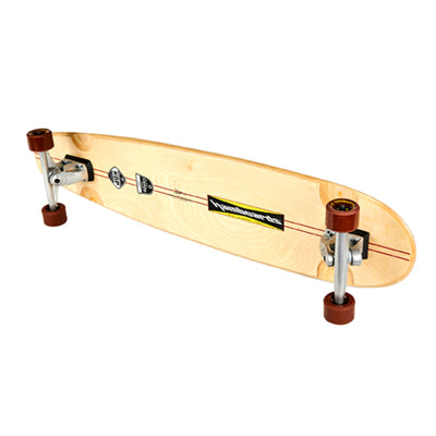Hamboards - 45" The Huntington Hop - Red/Light Blue/Navy Surfskate - Surf Cruiser - Wake2o