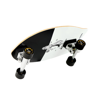Hamboards - 26" The OC Twisted Fin - Hula Tan - Surfskate - Wake2o